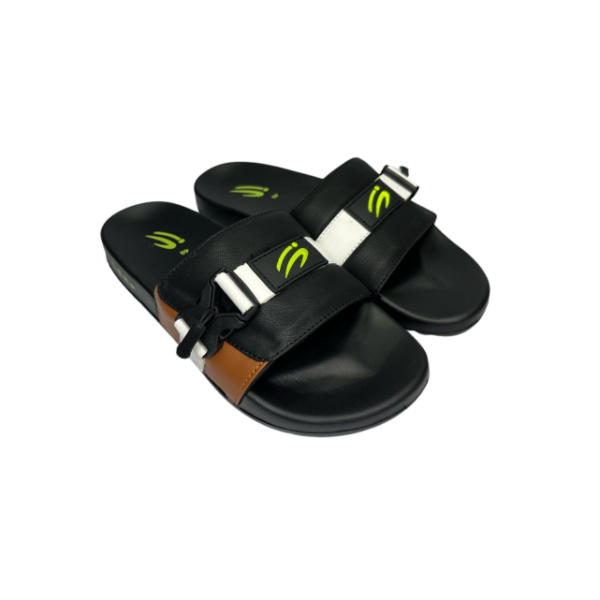 Men’s Comfort Slides – Black - Image 2